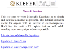 Tablet Screenshot of maxwells-equations.com